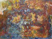 Claude Monet The Japanese Footbridge oil painting